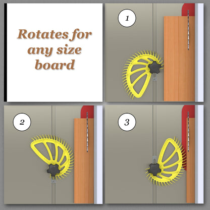 The Hedgehog Featherboard for Table Saws for Quicker, Easier, and Safer Workflow | Improve your accuracy and precision