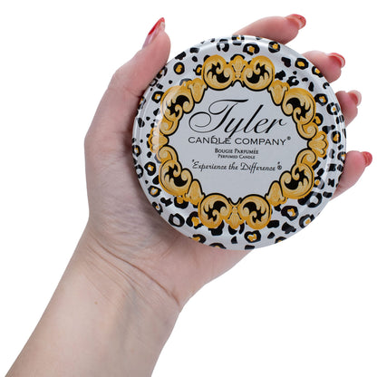 Tyler Candle 1 X Prestige Collection 22oz Two Wick Frosted Pomegranate Scent