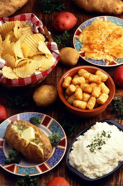 Russet Bulbs 2026-1 TomorrowSeeds - Seed Potatoes - USDA Certified for Growers Size B Non GMO Brown Burbank Idaho