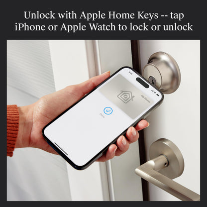 Level Bolt Smart Deadbolt - Make Your Lock Smart & Keep Your Existing Hardware and Keys - Keyless Entry via Level App (iOS & Android) - Works with Apple Home
