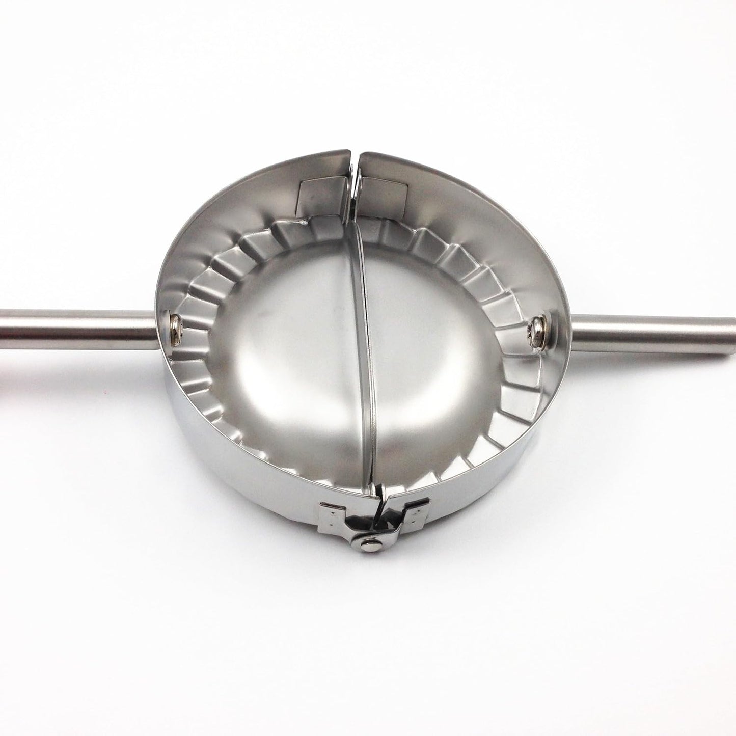 Stainless Steel Ravioli Mold Dumpling Press Maker - Pierogie Pie Crimper, Kitchen Gadgets, 4 Inch