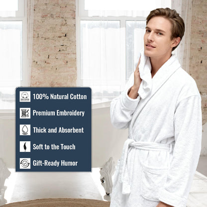 KISSHAKE Funny Gifts for Him, Anniversary for Men Boyfriend Husband, Mens Birthday Gift Ideas, Unique Christmas Stuff Gag Gift Baskets for Men Friends, 100% Cotton Hand & Face Towels