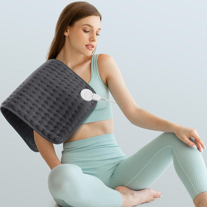 Heating pad for Back, Neck, Shoulder, Cramps and Leg Pain Relief, Heat Pads Christmas Gifts for Women, Men, Mom, Dad, Auto-Off,Machine Washable,Moist Dry Heat Options,Extra Large 12"x24"