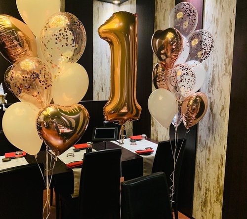 Gold Number 16 Balloon - 40 Inch Giant Foil Balloon for 16th Birthday Party Decorations