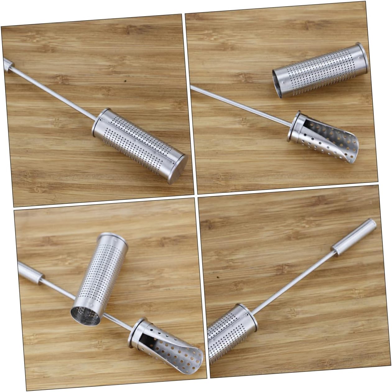 Stainless Steel Tea Strainer with Handle, Mesh Tea Infuser, Cooking Strainer, Loose Leaf Blade, Coffee Filters for Tea