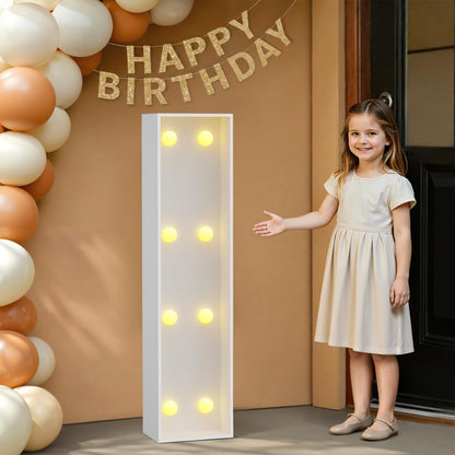 imprsv Marquee Letter, 3FT LAMP, Foam Board, LED, Battery Powered, Decorative Light, for Birthday, Graduation, Engagement, Wedding, Baby Shower