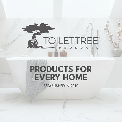 ToiletTree Products Modern Deluxe Freestanding Toilet Brush and Plunger Combo 2 Pack