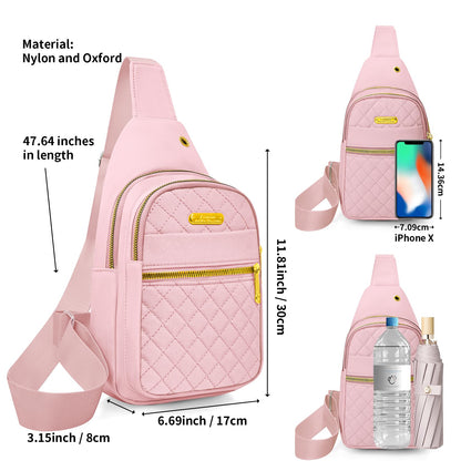 Small Sling Bag For Women Men Casual Crossbody Sling Backpack