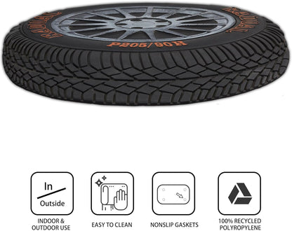 Better Trends Heavy-Duty 100% Rubber Mat, All-Weather Outdoor Entrance Floor Mat for Home and Office