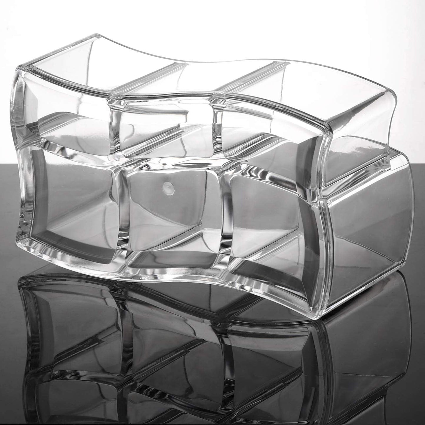 Tbestmax 6 Slot Acrylic Makeup Brushes Holder Organizer, Clear Eyebrow Pen Container Cosmetics Storage
