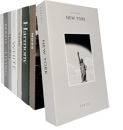 Ediactcyl 8 Pack (M68) Decorative Books, Decoration Faux Books for Hardcover Home Decor | Fake Book Stacks Display