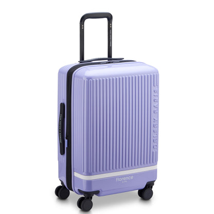 florence by mills Spin Me Away Hardside Expandable Luggage with Spinner Wheels, Lavender, 2 Piece Set (20/29)