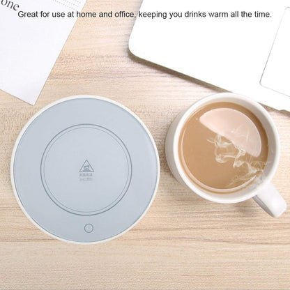 Electric Coffee Warmer Plate for Office Home Desk Use, Tea Mug Warmer for Coffee Milk Tea Water Cocoa, Auto Power Off