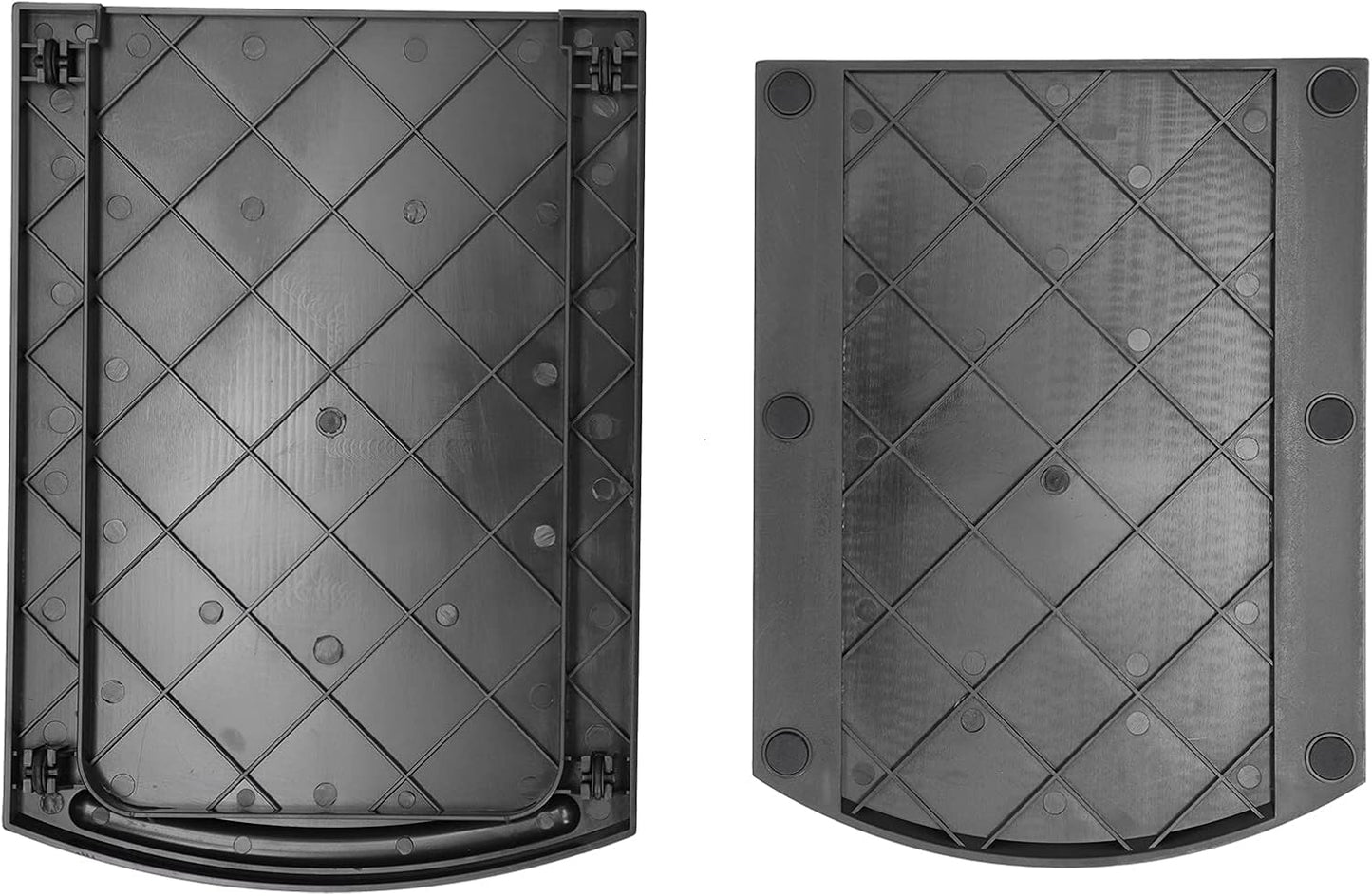 Coffee Maker Roller Tray - Kitchen Appliance Rolling Counter, Large Black Kueirg Storage Organization, Sliding Holder