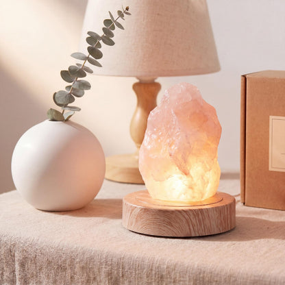 Woanger Wooden Display Stand, LED Square Display Stand, Lighted Base for Glass Art,, LED Light Base for Crystal, Jewelry & Figurines