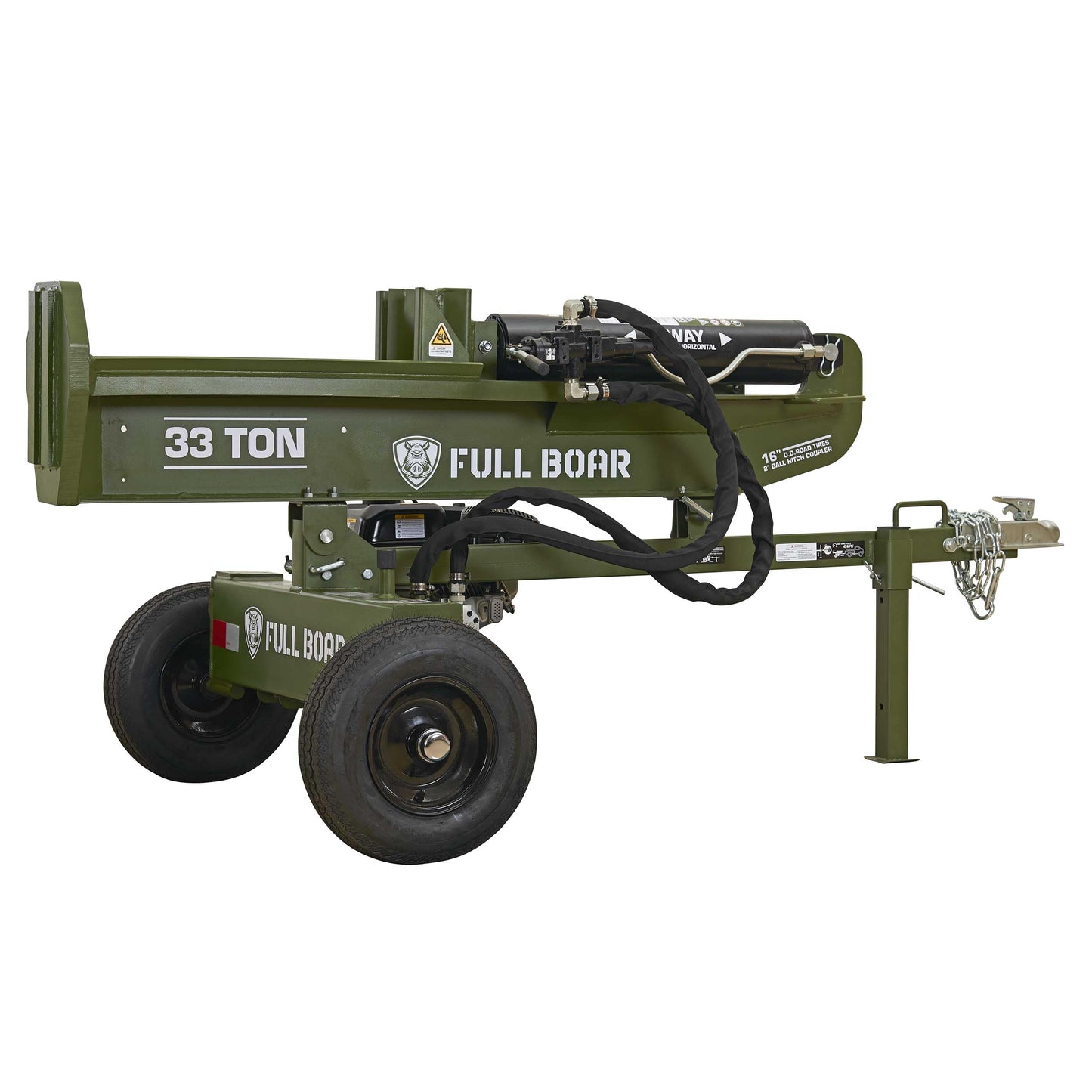 Full Boar 33 Ton Log Splitter-Full Boar Engine 236cc (49 State)