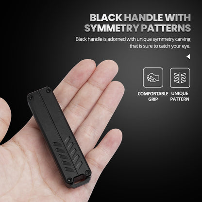 coldown Utility Knife, Pocket Knife with Clip, Box Cutter Knives, EDC Scalpel Knife, 10 Extra Carbon Steel Replacement Blades #23, Great EDC Gadget Gift for Men Women