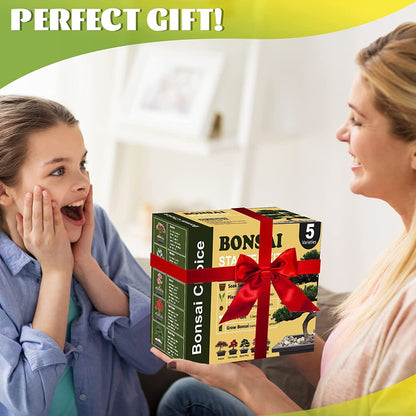 Meekear Indoor Starter Kit with Complete Planting Tools, Gardening DIY Gift for Plant Lovers