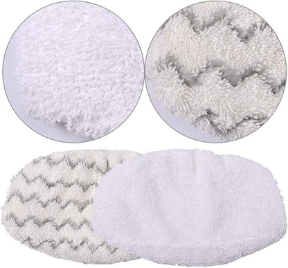 1252, 1606670, 1543, 1543A, 1132, 1652, (6 Pack) KEEPOW Steam Mop Pads Compatible with Bissell Powerfresh Fit Symphony