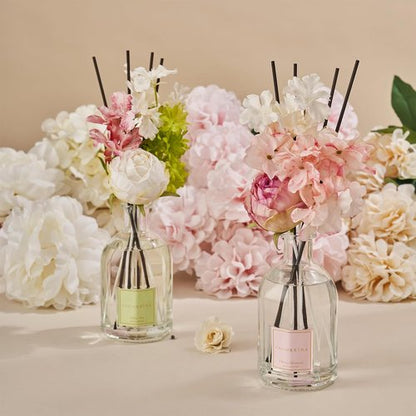 COCORRÍNA Reed Diffuser - Cherry Blossom Scent | 8.5 Fl. Oz (250ml) with 8 Sticks for Home Decor