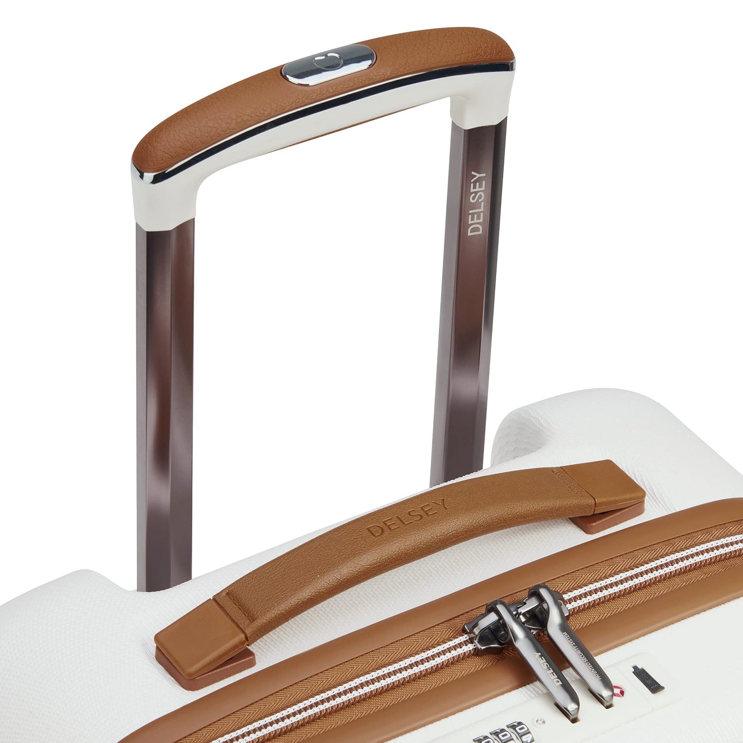 DELSEY PARIS Chatelet Air 2.0 Hardside Luggage with Spinner Wheels, Angora, 2 Piece Set, (20/28)