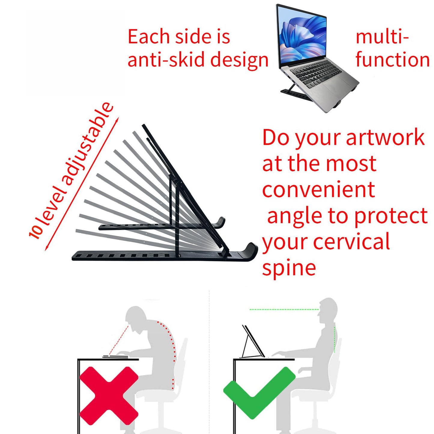 DONPODER A3 Light Pad for Diamond Painting with Stand, Diamond Art Light Board 5500 Lux,Tracing Light Box 10 Levels/Stepless Dimming Diamond Art for Sketching,Animation,Tattoo,Diamond