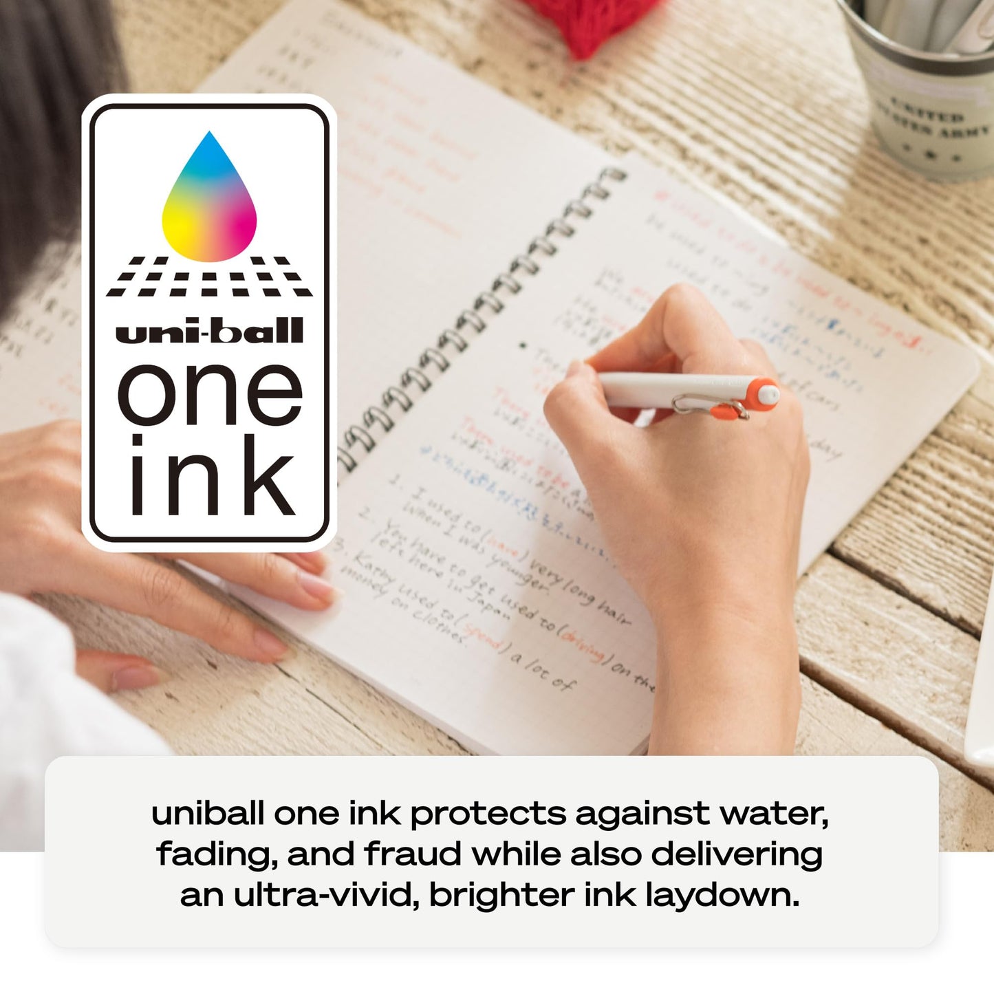Uniball Gel Pen 12 Pack, 0.38mm Ultra Micro Black Ink, Smooth Writing Office Supplies