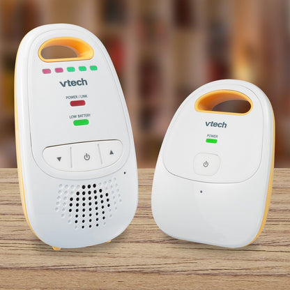 VTech Upgraded Audio Baby Monitor with Rechargeable Battery, Long Range, and Crystal-Clear Sound