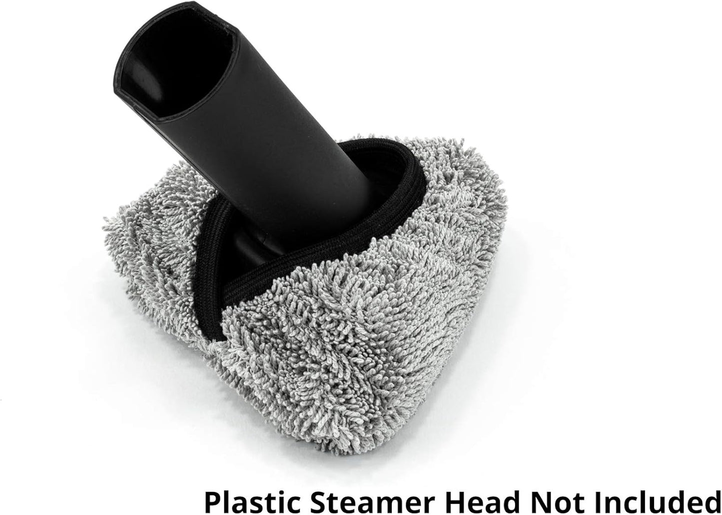 12 Pack [Steamer Cover] Triangle Head Microfiber Steamer Bonnet - Twist Pile