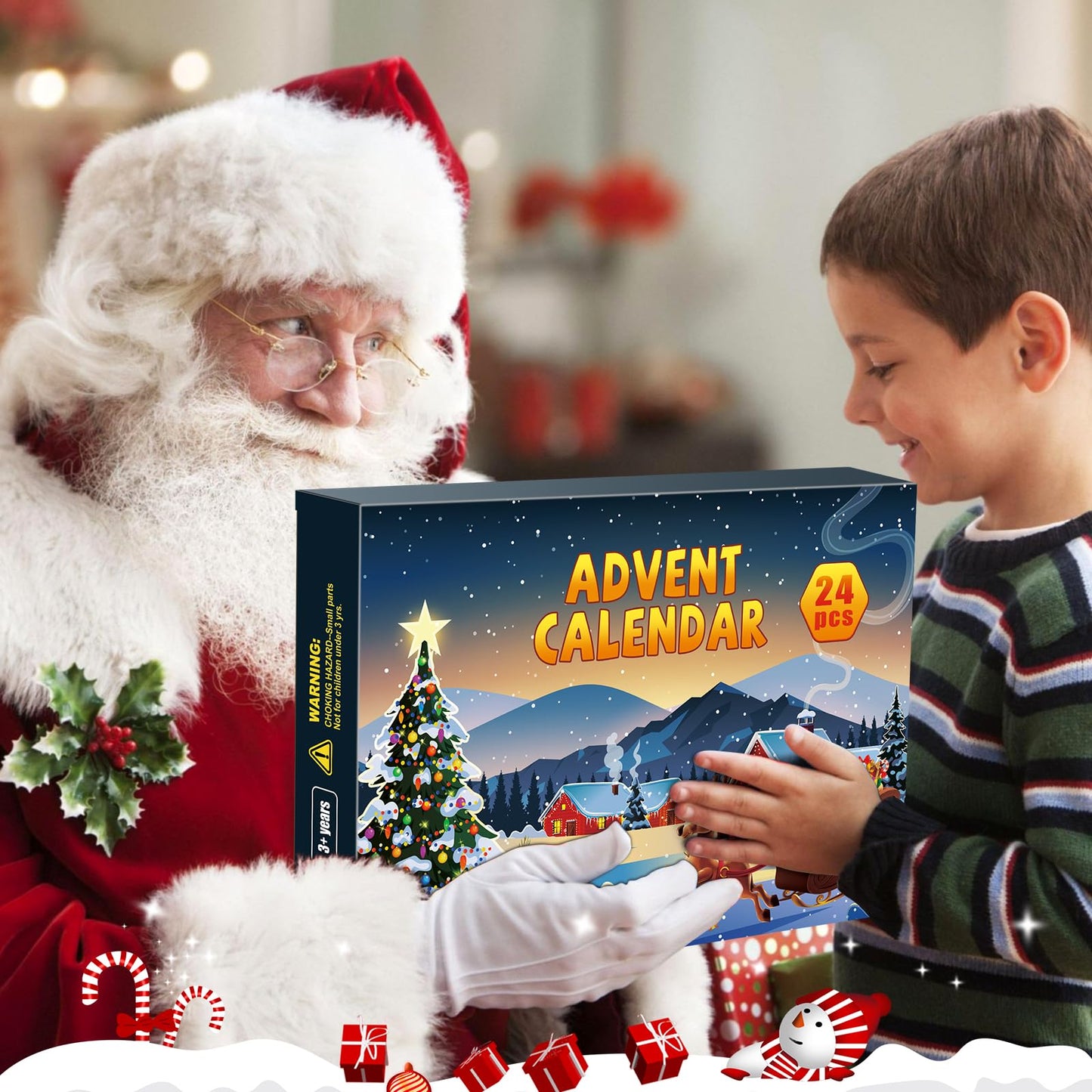 Advent Calendar 2025 Brain Teaser Puzzles for Adults Teens Kids, 24 Pcs Metal & Wood Puzzle Christmas Countdown Calendar with Fun Challenges Toys Game, Xmas Gifts for Boys Girls Teens Adults