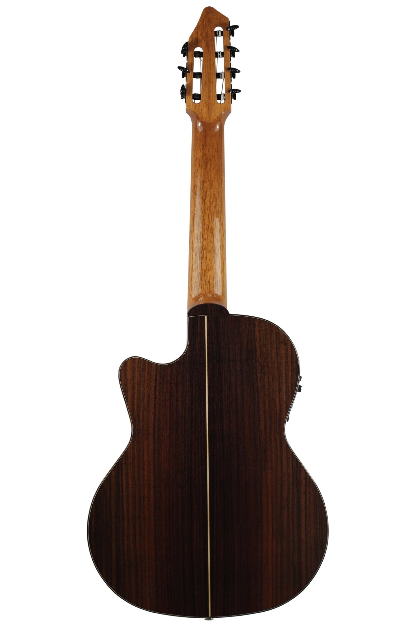 Kremona Fiesta F65CW-7S – Acoustic/Electric 7-String Nylon String Guitar – Handmade in Europe – Deluxe Hardshell Case Included