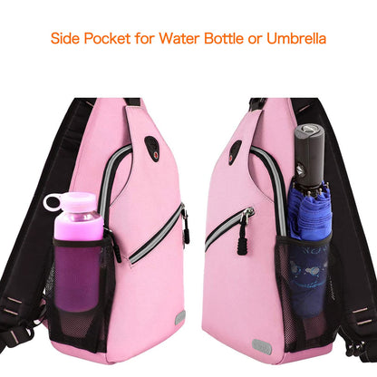 MOSISO Sling Backpack, Multipurpose Crossbody Shoulder Bag Travel Hiking Daypack