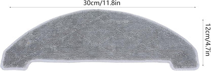 GLOGLOW 4Pcs Replacement Mop Cloths for S9 Robotic Vacuum, Accessories for Sweepers