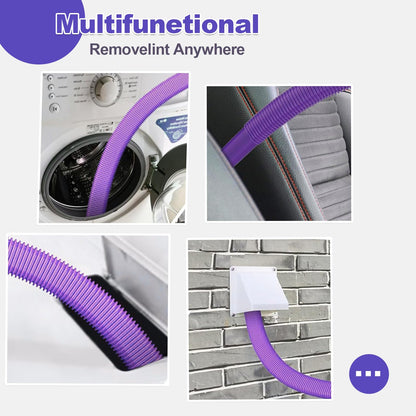 Dryer Vent Cleaner Kit Compatible with Shark Vacuum Hose Attachment, Cleaning Tools for Dryer Vents, Dryer Lint Cleaner for Series NV350, NV351, NV352, NV353,NV360,NV500, NV501 NV752 NV751