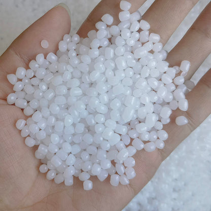 Tonmp 2 LBS Plastic Pellets Rock Tumbling Media Plastic Filler Protect Fragile Stones for Rock Tumbler, Stone Tumbler, Rock Polisher (2 Pounds)
