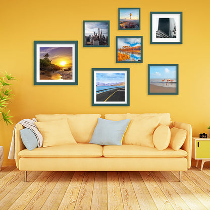 12x12 Wood Picture Frames for Wall Hanging or Tabletop,Diamond Painting Frame Baby Scan Picture Frames with 2 Mats Display 8x8 or 10x10 for Family Walls Decoration,Anniversary,Wedding,Christmas(Dark