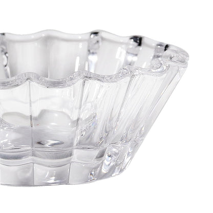 CHOCSTAY Tealight Candle Holder for Tealight 3 Pcs - Clear Votive Candle Holders Bulk, Tea Light Candle Holder Glass for Wedding Centerpiece, Living Room, and Home Party Decor