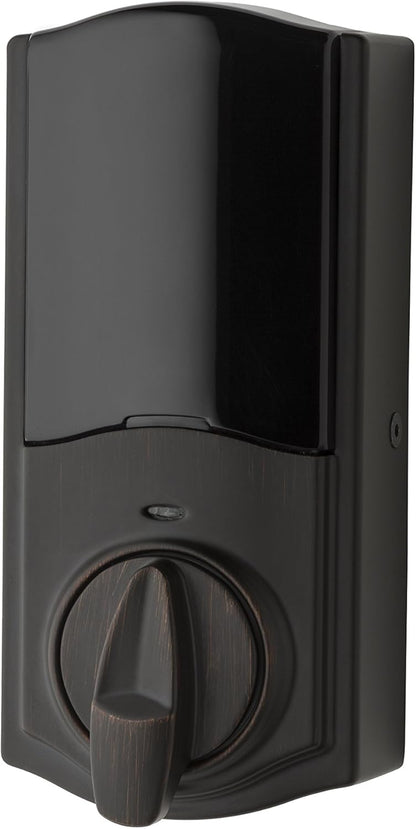 Kwikset - Kevo 99250-203 Kevo 2nd Gen Bluetooth Touch-to-Open Deadbolt Smart Lock featuring SmartKey Security, Venetian Bronze