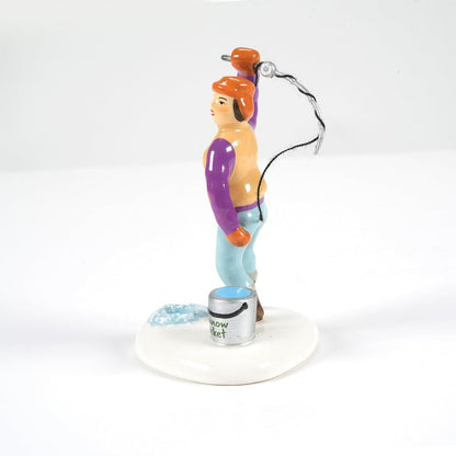 Department 56 Original Snow Village Accessories Hooked a Big Fish Figurine, 2.99 Inch, Multicolor