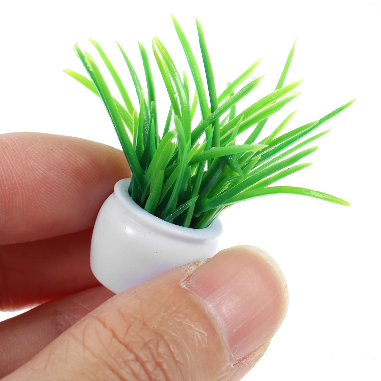Toyvian 1:12 Dollhouse Miniature Potted Plants, 13pcs Tiny Faux Greenery Bonsai Models Miniature Fairy Garden Accessories Ornaments Doll House Decor Set for DIY Projects Collectors