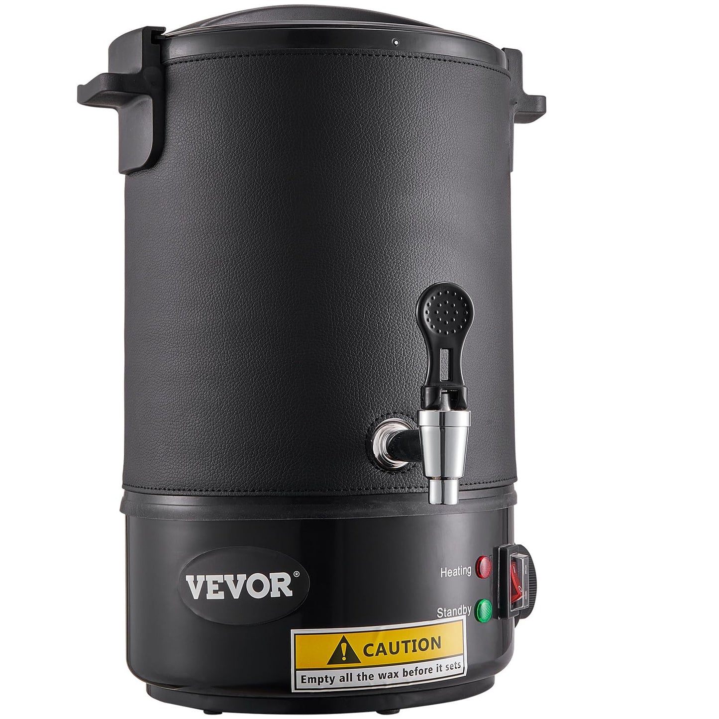 VEVOR 10Lbs Wax Melter for Candle Making, Large Electric Wax Melting Pot Easy Pour Spout, 9-Level Temperature Control, Easy Clean for Candle Soap Cream Beauty Bulk Production Business