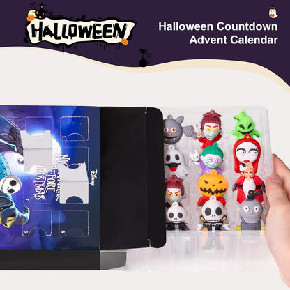 Nightmare Before Christmas Advent Calendar 2025 - 24 Collectible Ornaments for Kids & Adults