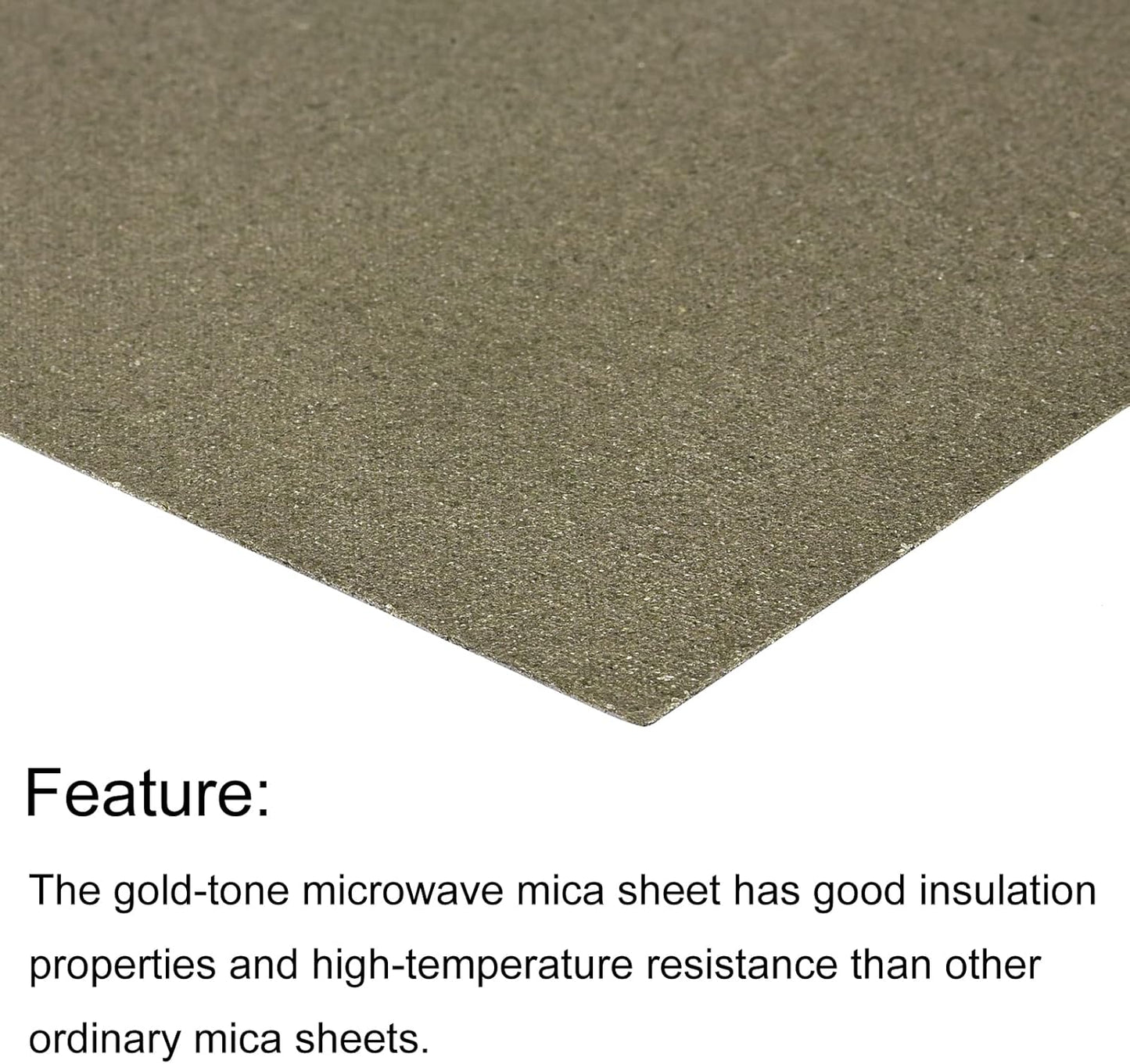 MECCANIXITY Microwave Oven Waveguide Cover, Mica Repairing Plate for Kitchen, Pack of 4