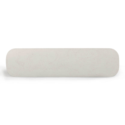 Tov Furniture Suraya Ivory Concrete Console Table