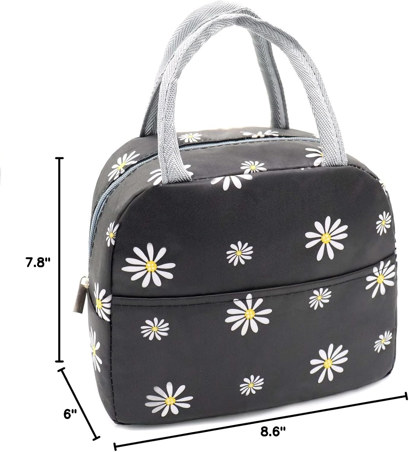 Sonuimy Insulated Lunch Bag for Women, Reusable Cute Tote Lunch Box, Leakproof Cooler for Work Travel