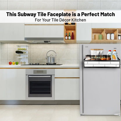 OCH Face Plate for Magnetic Spice Rack (Subway Tile)