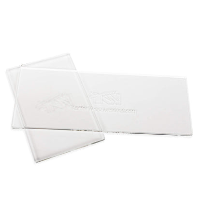 M' LIS ROUTER INLAY POSITIONING PLATES - Acrylic Router Inlay Templates for Precise Wood Inlay Designs by Tarter Woodworking Multiple Layer Inlay System, works with router inlay kit, Made in USA