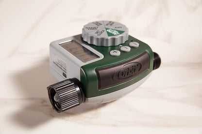 Orbit Programmable Digital Hose Watering Timer - Battery Powered with LCD Screen & Rain Delay | 1 Outlet
