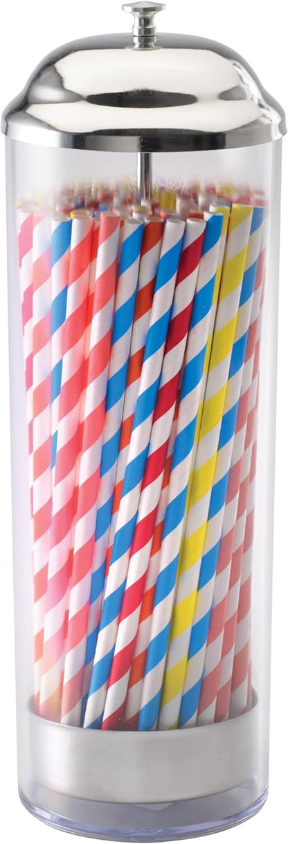 Winco Column Straw Dispenser