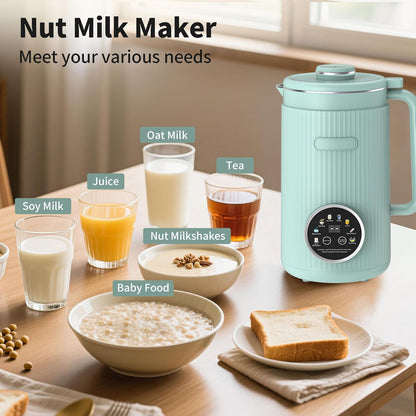 8 1 20 Bladers,40oz VBGK in Nut Milk Maker Blender With Soy, Almond, Oat, Coconut, Plant Based and Non Dairy Beverages